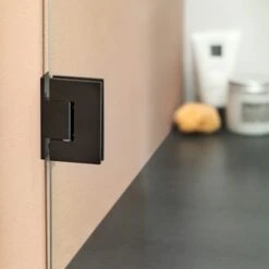 Sealskin Douchecabine Met Swingdeur I AM 88x88x200 Cm Zwart -Badkamer Winkel 123 4833