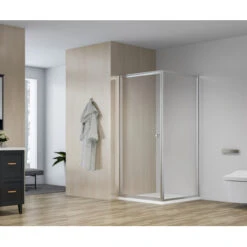 Atlantic Roan Douchewand En -deur 90x90x190cm Chroom -Badkamer Winkel 123 4887