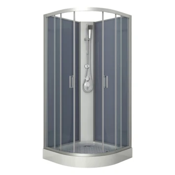 Allibert Douchecabine Happy 90x90x220 Cm Kwartrond 3 Allibert Douchecabine Happy 90x90x220 Cm Kwartrond