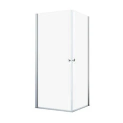 Sealskin Douchecabine Hooked Hoekinstap 90x90x200cm Hoogglans Aluminium -Badkamer Winkel 123 5093