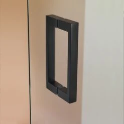 Sealskin Pendeldeur Voor Nis I AM 80x200 Cm Zwart -Badkamer Winkel 123 5097