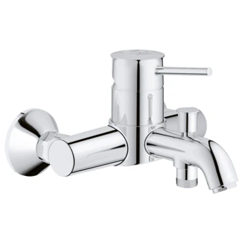 GROHE Badkraan Start Classic Met Hendel Chroom 15 Cm 3 GROHE Badkraan Start Classic Met Hendel Chroom 15 Cm