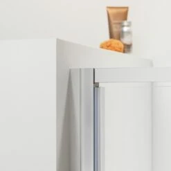 Sealskin Badwand Met Schuifwand Style 80x140 Cm -Badkamer Winkel 123 5215