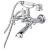 Handson Badkraan Louise Met Handdouche Chroom 15 Cm -Badkamer Winkel 123 525