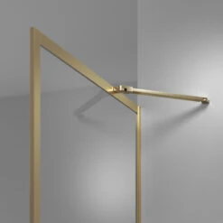 Sealskin Inloopdouche Type A3 Contour 98x200 Cm Goud Geborsteld -Badkamer Winkel 123 5274