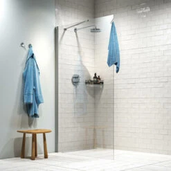 Sealskin Inloopdouche Hooked 90x200cm Hoogglans Aluminium 8 Sealskin Inloopdouche Hooked 90x200cm Hoogglans Aluminium -Badkamer Winkel 123 5277