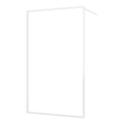 Sealskin Contour Inloopdouche Type A3 138x200 Cm, 6 Mm Helder Veiligheidsglas Met Antikalklaag Mat Wit -Badkamer Winkel 123 5328