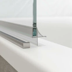 Sealskin Badwand Hooked 75x140cm Hoogglans Aluminium -Badkamer Winkel 123 5383