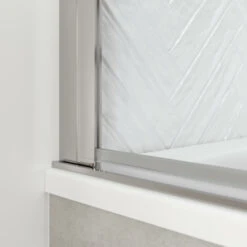 Sealskin Badwand Hooked 75x140cm Hoogglans Aluminium -Badkamer Winkel 123 5386