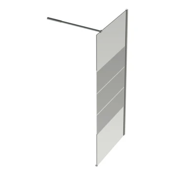 Van Marcke Micha Vaste Douchewand Met Muurprofiel 8mm Easy-clean 140x200 3 Van Marcke Micha Vaste Douchewand Met Muurprofiel 8mm Easy-clean 140x200