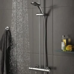 Grohe Regendouche Vitalio Joy Ø18 Cm Met Thermostatische Douchekraan 11 Grohe Regendouche Vitalio Joy Ø18 Cm Met Thermostatische Douchekraan -Badkamer Winkel 123 5474