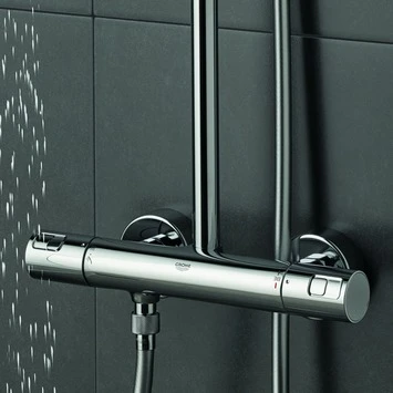 Grohe Regendouche Vitalio Joy Ø18 Cm Met Thermostatische Douchekraan 8 Grohe Regendouche Vitalio Joy Ø18 Cm Met Thermostatische Douchekraan - Afbeelding 6