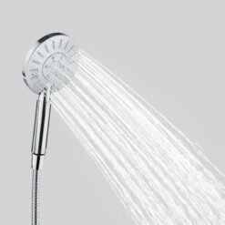 Tiger Doucheset Akcent 3 Straalstanden Chroom 11 Tiger Doucheset Akcent 3 Straalstanden Chroom -Badkamer Winkel 123 5574