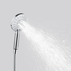 Tiger Regendoucheset Akcent Met Kraan Chroom 12 Tiger Regendoucheset Akcent Met Kraan Chroom -Badkamer Winkel 123 5611