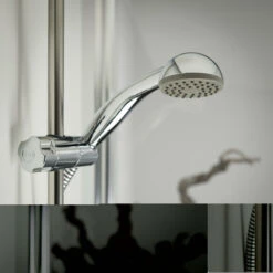 Tiger Doucheset Splash Como Met Glijstang Chroom -Badkamer Winkel 123 5630