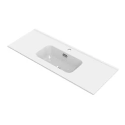 Tiger Badmeubelset Pocket 100 Cm Met 2 Lades Wit Incl. Looppoten -Badkamer Winkel 123 57