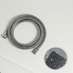 Tiger Splash Eco Doucheslang Handdouche Stretchflex Chroom 2m -Badkamer Winkel 123 5828