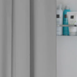 SEALSKIN Douchegordijn Granada 120x200cm Licht Grijs -Badkamer Winkel 123 5852