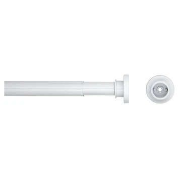 Sealskin Douchegordijnstang Seallux Verstelbaar Wit 125-220 Cm 3 Sealskin Douchegordijnstang Seallux Verstelbaar Wit 125-220 Cm