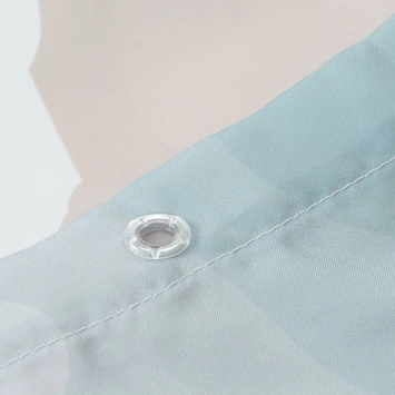 Sealskin Douchegordijn Earth 180x200cm D.grn /wht 7 Sealskin Douchegordijn Earth 180x200cm D.grn /wht - Afbeelding 5