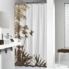 Sealskin Douchegordijn Jungle Zand 200x180 Cm -Badkamer Winkel 123 5924