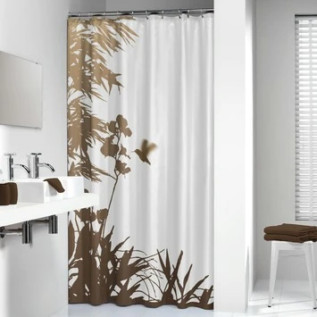 Sealskin Douchegordijn Jungle Zand 200x180 Cm 3 Sealskin Douchegordijn Jungle Zand 200x180 Cm