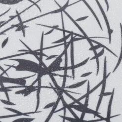 Sealskin Douchegordijn Flow 180x200cm Zwart/wit -Badkamer Winkel 123 5982