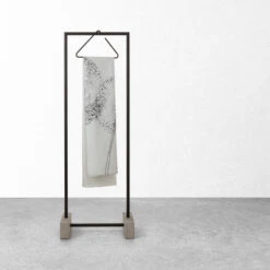 Sealskin Douchegordijn Flow 180x200cm Zwart/wit -Badkamer Winkel 123 5986