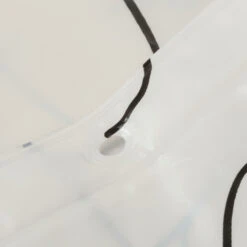 Sealskin Douchegordijn Mind 180x200cm Zwart/wit 13 Sealskin Douchegordijn Mind 180x200cm Zwart/wit -Badkamer Winkel 123 6019