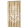 Sealskin Douchegordijn Anchor Polyester 180x200 Cm Zand