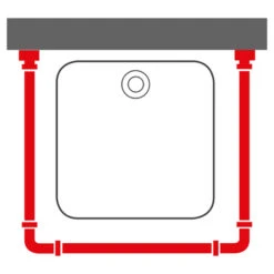 Sealskin Douchegordijnstang Seallux Combi Mat Aluminium -Badkamer Winkel 123 6044