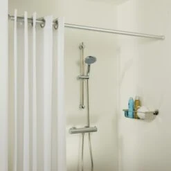 Sealskin Douchegordijnstang Seallux Verstelbaar Aluminium 125-220 Cm 7 Sealskin Douchegordijnstang Seallux Verstelbaar Aluminium 125-220 Cm -Badkamer Winkel 123 6057