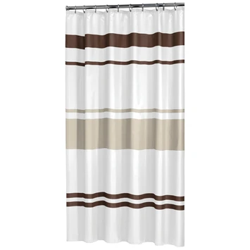 Sealskin Douchegordijn Urban Textiel Bruin/Beige 200x180 Cm 3 Sealskin Douchegordijn Urban Textiel Bruin/Beige 200x180 Cm