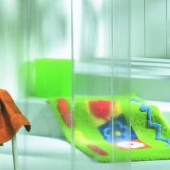 Sealskin Douchegordijn Clear 180x200 Cm PVC Blauw 12 Sealskin Douchegordijn Clear 180x200 Cm PVC Blauw -Badkamer Winkel 123 6098