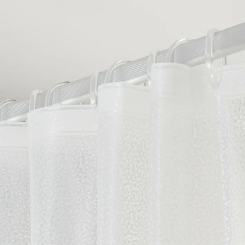 Sealskin Pearle Douchegordijn Wit 180x200 Cm 4 Sealskin Pearle Douchegordijn Wit 180x200 Cm - Afbeelding 2