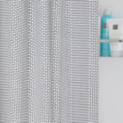 Sealskin Douchegordijn Wave Polyester 180x200 Cm Zwart 10 Sealskin Douchegordijn Wave Polyester 180x200 Cm Zwart -Badkamer Winkel 123 6163