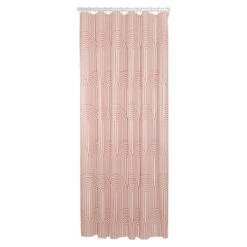 Sealskin Douchegordijn Brave 180x200cm D.roze/wit 22 Sealskin Douchegordijn Brave 180x200cm D.roze/wit -Badkamer Winkel 123 6199