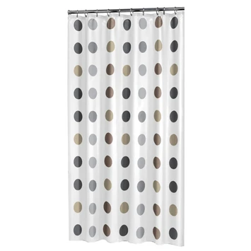 Sealskin Douchegordijn Twister Taupe 180x200 Cm 3 Sealskin Douchegordijn Twister Taupe 180x200 Cm