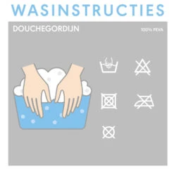 Sealskin Douchegordijn Hammam Goud 180x200 Cm -Badkamer Winkel 123 6243