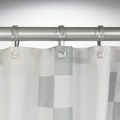 Sealskin Douchegordijn Pixel Textiel Zwart 200x180 Cm 8 Sealskin Douchegordijn Pixel Textiel Zwart 200x180 Cm -Badkamer Winkel 123 6246