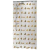Sealskin Douchegordijn Duckling Geel PVC 200x180 Cm -Badkamer Winkel 123 6261