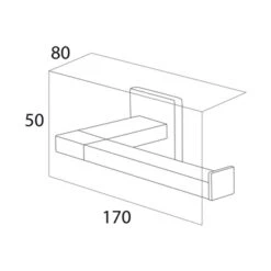 Tiger Toiletrolhouder Items Chroom -Badkamer Winkel 123 6347