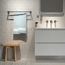 Tiger Noon Zelfklevende Grote Haak Chroom 12 Tiger Noon Zelfklevende Grote Haak Chroom -Badkamer Winkel 123 6350