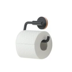 Tiger Toiletrolhouder Urban Zwart -Badkamer Winkel 123 6371