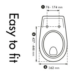 Cedo Wellness Wc Bril Softclose Duroplast -Badkamer Winkel 123 6386