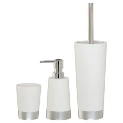 Sealskin Toiletborstelhouder Glossy Zilver -Badkamer Winkel 123 6406