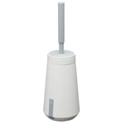 Tiger Toiletborstelhouder TESS Met Swoop Borstel Flexibel Wit/ Lichtgrijs -Badkamer Winkel 123 6443