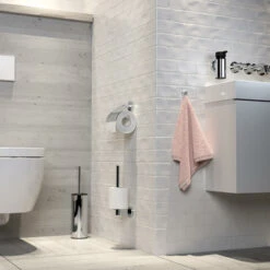 Tiger Noon Zelfklevende Kleine Haak Chroom 13 Tiger Noon Zelfklevende Kleine Haak Chroom -Badkamer Winkel 123 6456