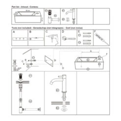 Differnz Fonteinset Cheops Grijs Natuursteen 40x23x11 Cm -Badkamer Winkel 123 6487