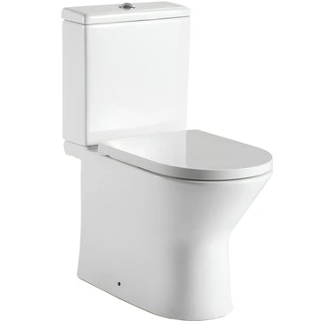 Lafiness Staand Toilet Zonder Spoelrand Wit 3 Lafiness Staand Toilet Zonder Spoelrand Wit
